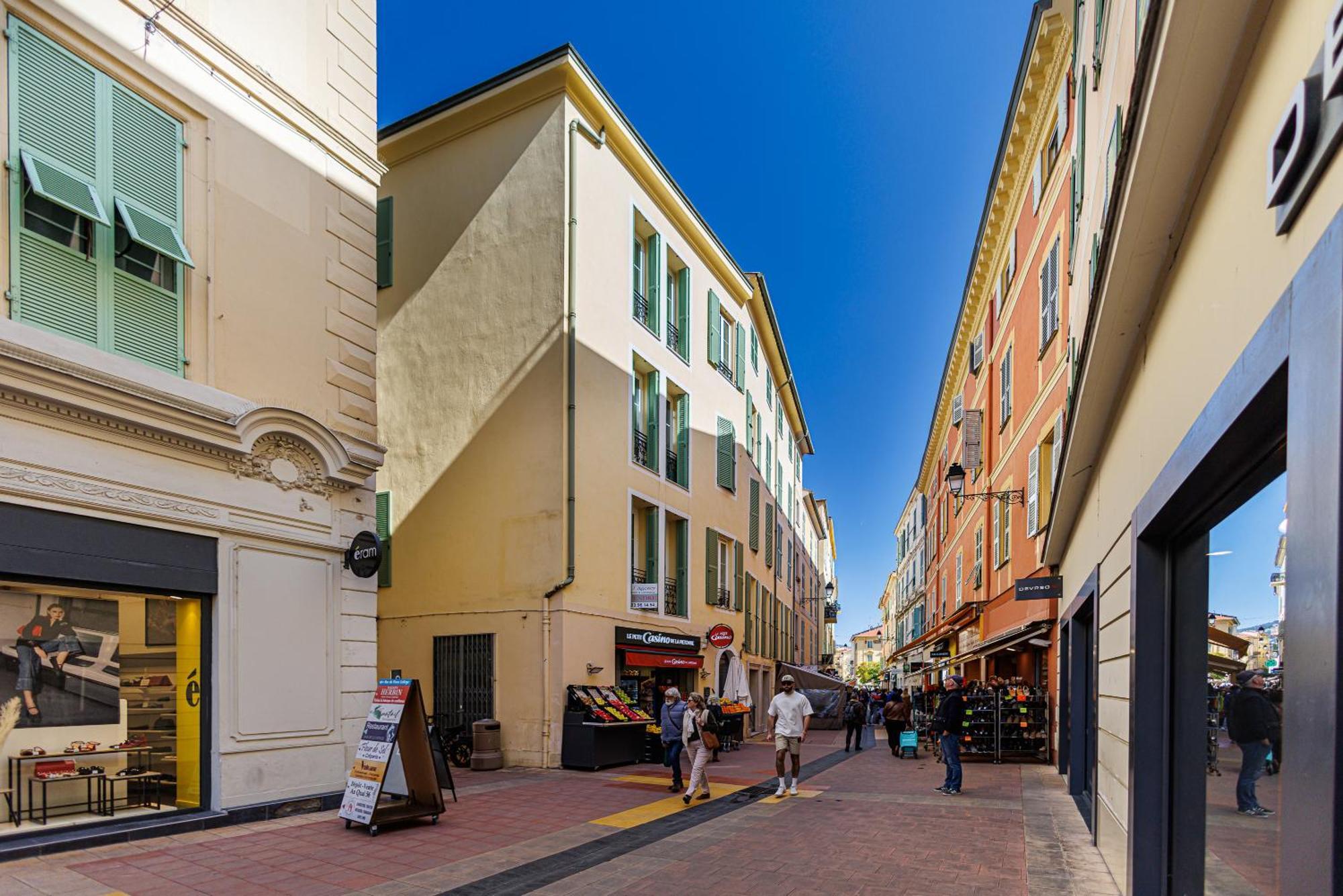 Rose 2-Clim-Centre-Plage Menton Exterior foto