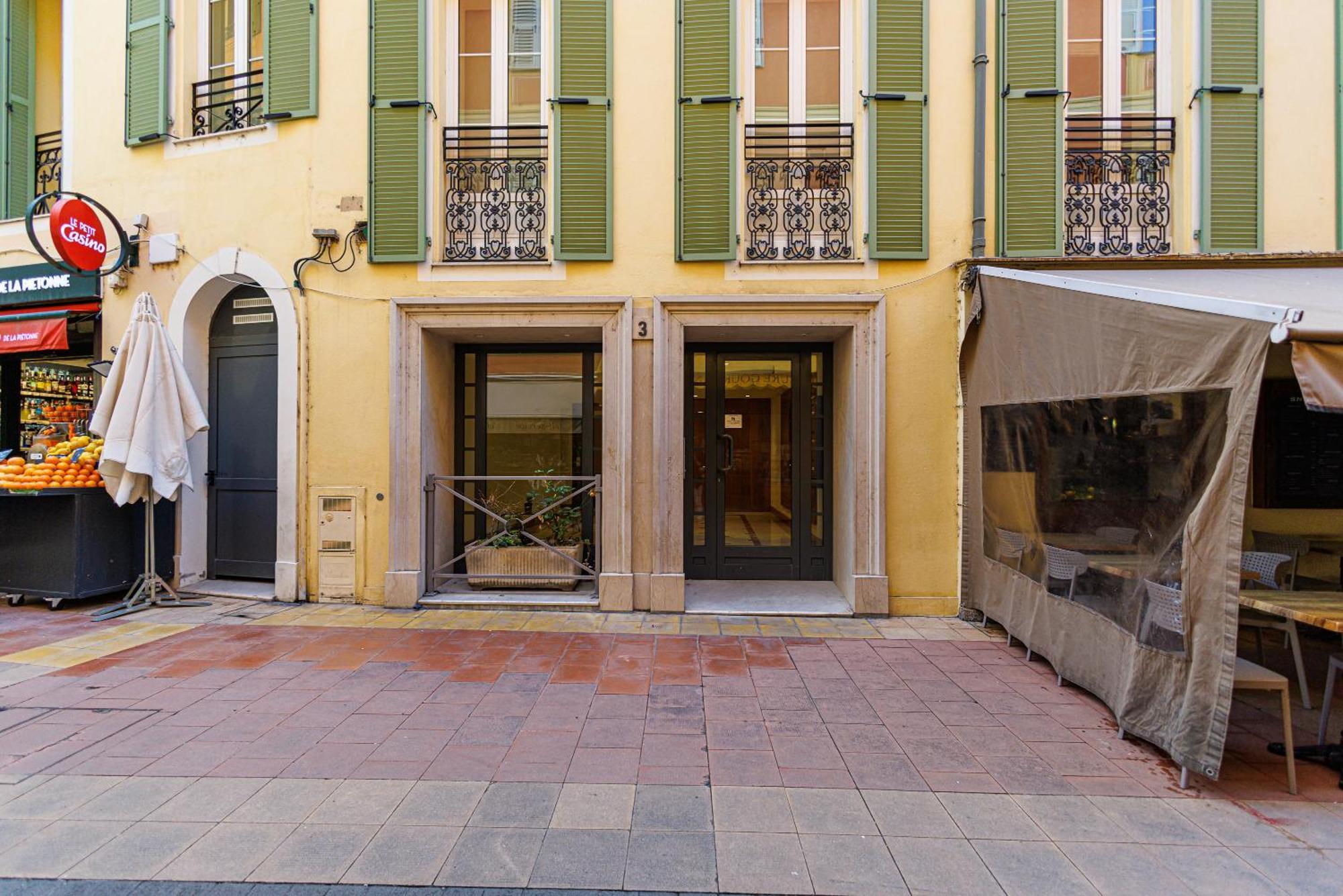 Rose 2-Clim-Centre-Plage Menton Exterior foto